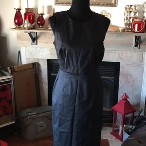 Straight black dress